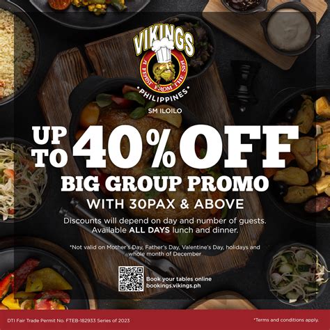 vikings birthday promo|10 Restaurants With Birthday Promos this 2024 .